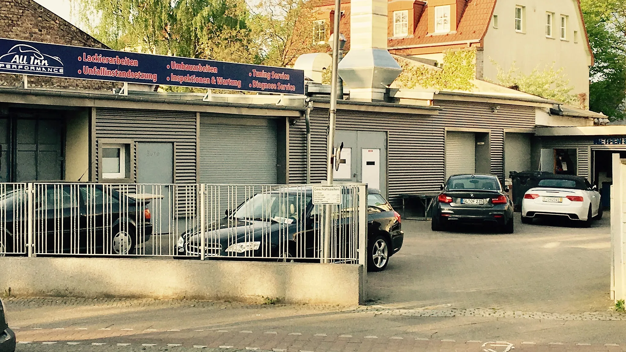 Werkstatt von All Inn Performance am Lichtenrader Damm 269 in Berlin